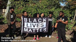 Black Student Union Holds March Against White Supremacy