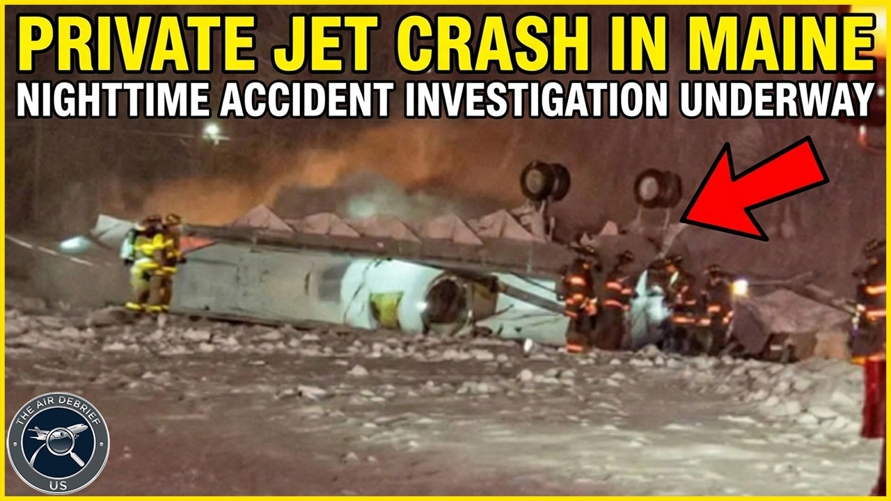 Fatal Private Jet Plane Crash in Maine: What Really Happened to N10KJ