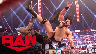 Drew McIntyre vs. King Corbin: Raw, Apr. 5, 2021