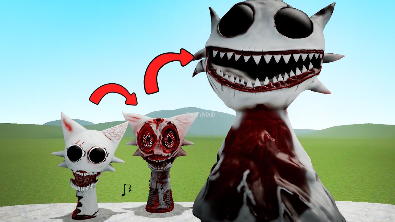 Evolution of NEW Wenda Horror Sprunki PHASE in Garry's Mod - YouTube