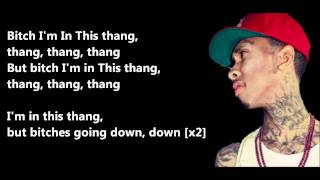 In This Thang - Tyga Lyrics On Screen Hd