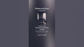 VOXXEN - Shadows and Echoes (OFFICIAL LYRYCS)