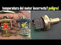 ¿Por que El indicador de temperatura permanece frío? cauasas y soluciones