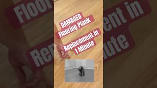 How To Replace Damaged Flooring Plank | Wood Floor Repair