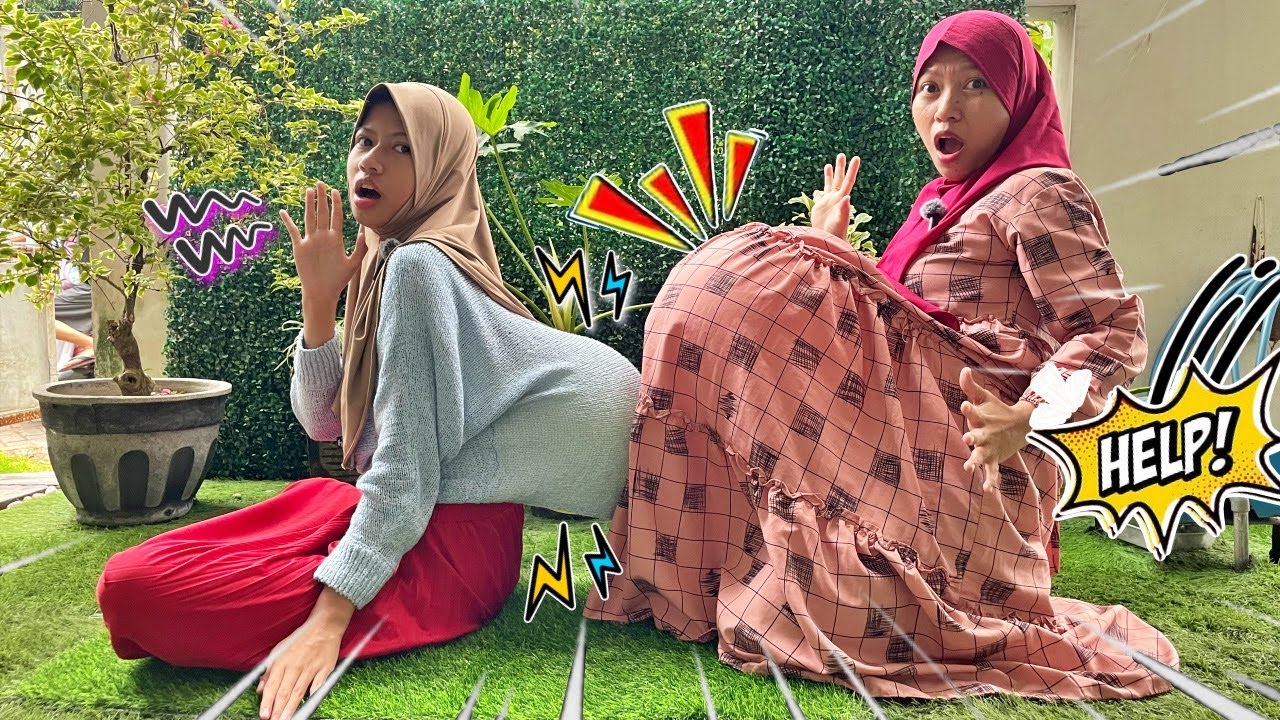 GAWAT ⁉️ASTAGA ANEH PERUT MENDADAK BUNCIT DEPAN BELAKANG || DRAMA parodi ibu hamil✨