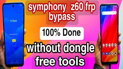 Symphony Z60 Frp Bypass Without Pc Symphony Z60 Android 12 Frp Bypass All Symphony Frp Bypass Trick