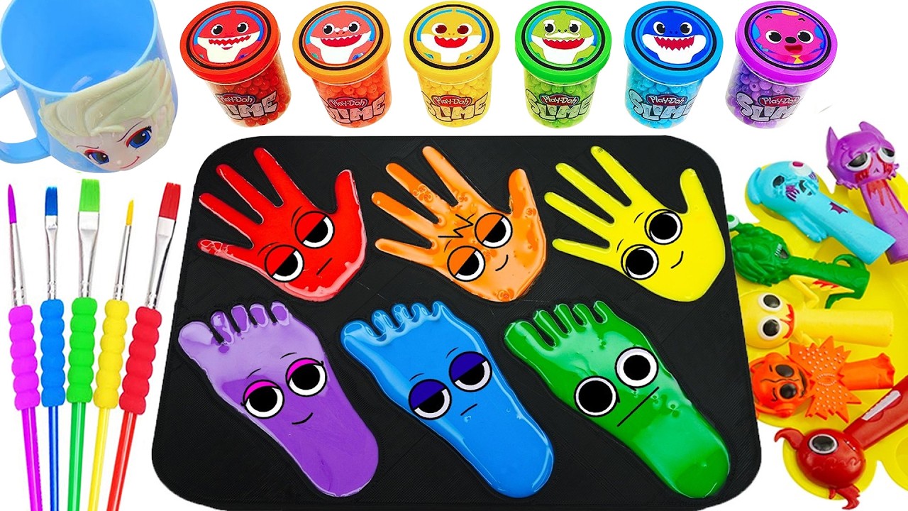 Satisfying Video l DIY How To Make Crazy Toys SlimeEggs Sprunki & Fun Cookies Mix Paint Glitter ASMR