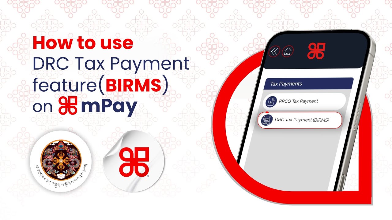 How to use DRC Tax Payment feature (BIRMS) on BNB mPay