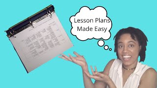 HOW TO CREATE LESSON PLANS FOR YOUNG CHILDREN // HOMESCHOOL LESSON PLANS MADE EASY