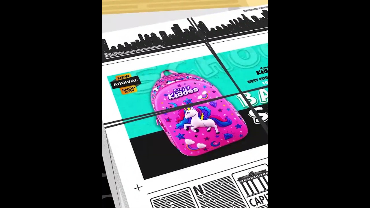 Pack the Magic with Our Unicorn Backpack!   