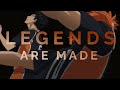 Hinata x Kageyama [amv] // Legends Are Made