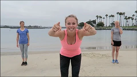 25 Minute INSANITY Interval Workout at Mission Bay...