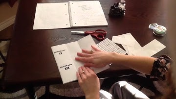 Coordinate Plane Foldable