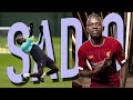 Sadio man training  gym workout and individual drills