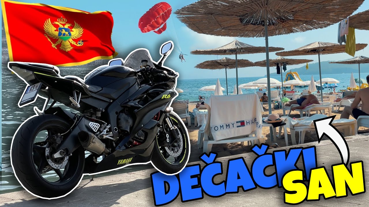 MOTOROM NA MORE! Ostvario sam decacki san!