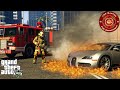 Playing GTA 5 as a FIREFIGHTER I Saved the City and Was Almost Arrested! | GTA Grand RP