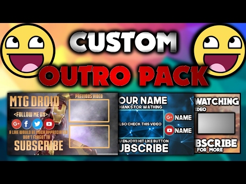Awesome Custom Outro Pack By MTG DROID - YouTube