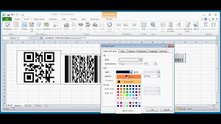 Making 2D and linear barcodes in Excel with StrokeScribe barcode generator