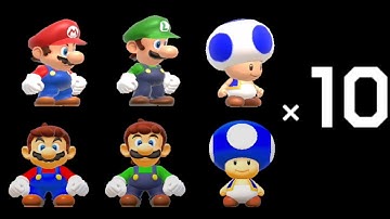 Super Mario Maker 2 – 2-3 Players Super Worlds (Co-Op) Walkthrough Full Game