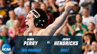 Mark Perry vs. Johny Hendricks: 2007 NCAA title match at 165 pounds