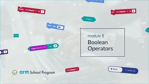 Introduction to Computing with micro:bit - Module 08: Boolean Operators