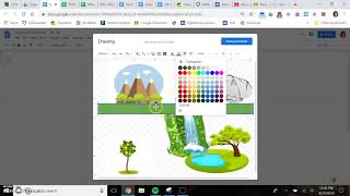 Google Drawing Coordinate Plane