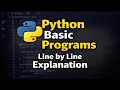 Python Basic Programs Explained | Add, Largest, Even Odd, Swap