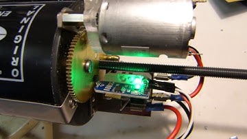 RC submarine piston tank controll with Arduino, testrun.