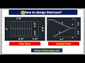 How to design a Staircase step by step in 3D? Easy Method