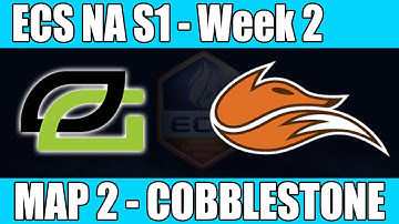 OpTic Gaming vs Echo Fox | Map 2 (Cobblestone) Week 1 ECS NA Season 1 2016 CS:GO