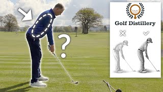 Golf Posture - How to Stand at Address with your Knees, Hips and Spine Angle