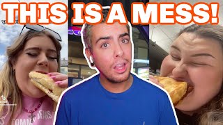 WHAT I ATE TODAY AS A FAT PERSON NOT TRYING TO LOSE WEIGHT | Reaction