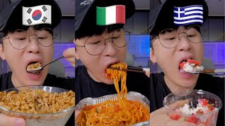 World Food Battle | Korea vs Italy vs Greece