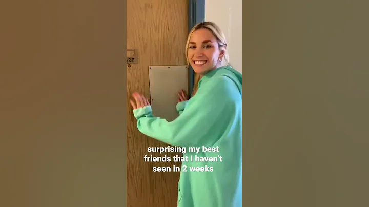 surprising my best friends that I haven’t seen in 2 weeks!!💕 #shorts #couchguy