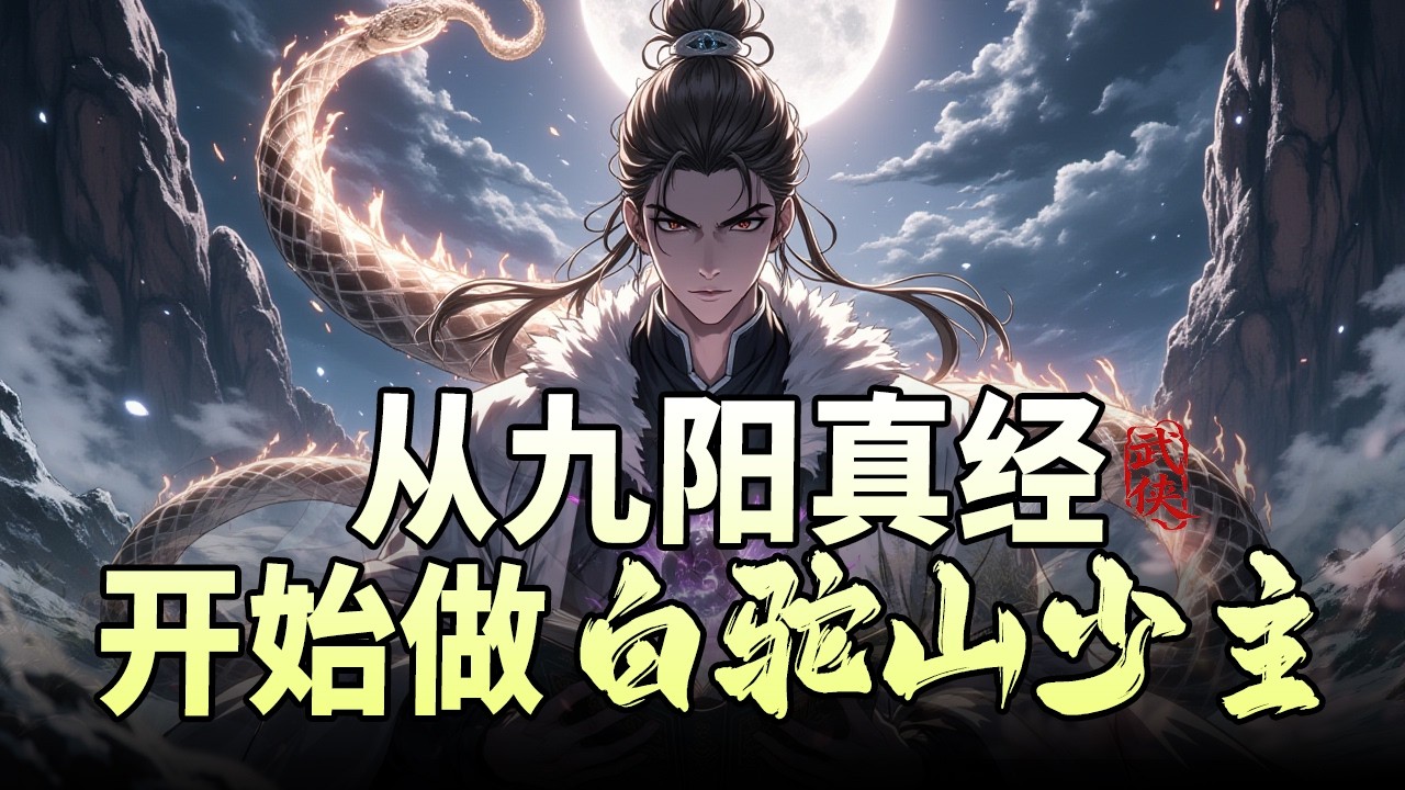 从九阳真经开始做白驼山少主|穿越成欧阳克却无原主记忆，他靠过目不忘背下白驼山武库，更在西域深山苦寻一年，终于找到藏于白猿腹中的《九阳真经》——从此内力生生不息，踏足这个融合射雕、倚天、笑傲的综武江湖。
