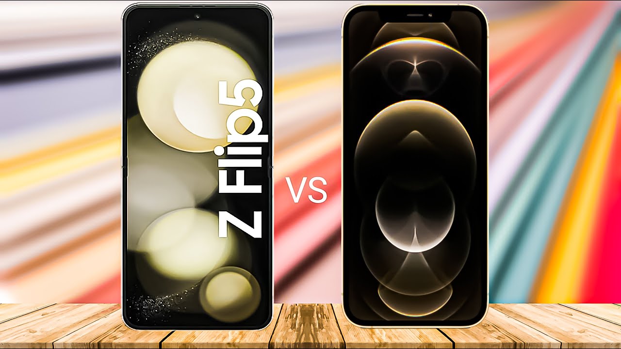 z flip 5 vs iphone 12 pro