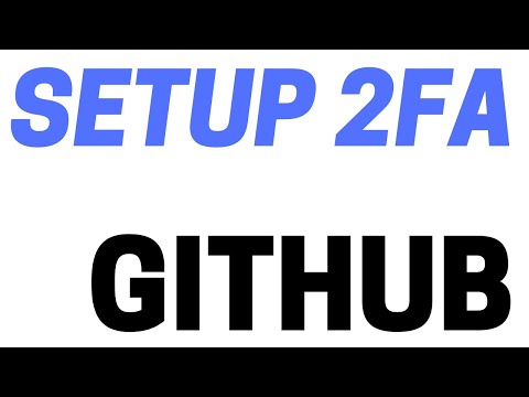 How to setup 2FA with GitHub