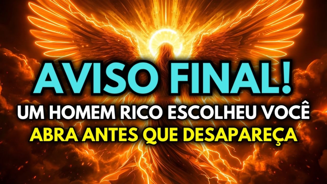 🔴 FALTAM APENAS 3 MINUTOS — O ARCANJO MIGUEL DIZ: UM BILIONÁRIO QUE VOCÊ NUNCA CONHECEU ACABOU.....