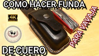 FUNDA de CUERO Para Navaja con estilo