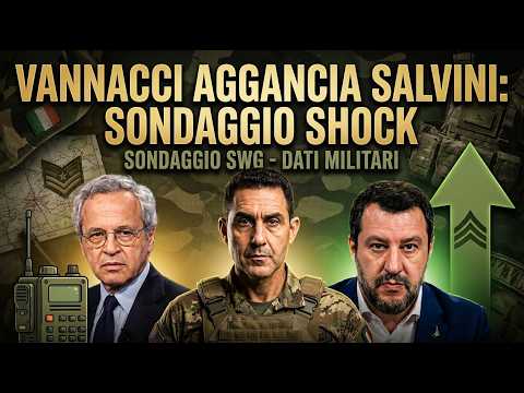 Video Vannacci raggiunge la Lega! Il sondaggio SWG che sconvolge il centrodestra