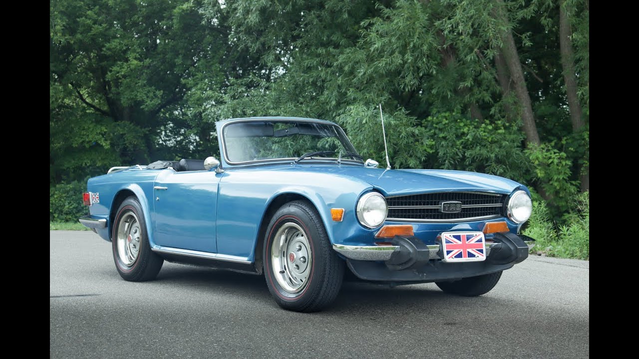 1974 Triumph TR6 Test Drive - YouTube