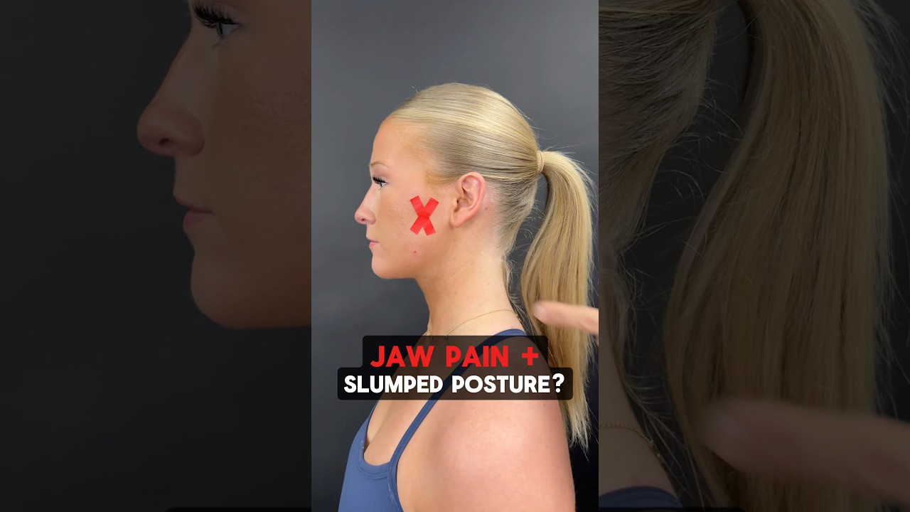 Jaw Pain + Slumped Posture?