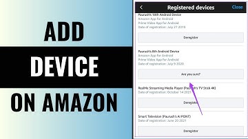 How to Add Device in Amazon Prime Video Account