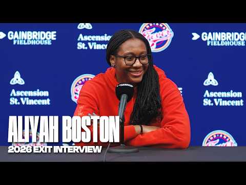 Aliyah Boston 2026 Exit Interview | Indiana Fever