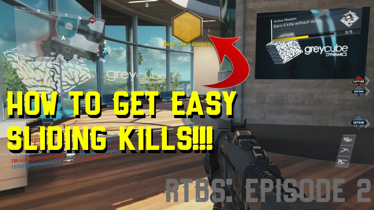 How to Get Sliding Kills Easier!!! RTBS: episode 2 (erad)