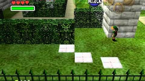 Hyrulean Game 2 in Ocarina of Time 1.0