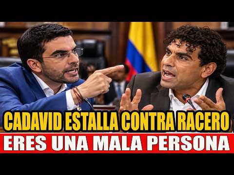 ¡ESCÁNDALO EN EL SENADO! Racero arremetió contra sus colegas y desafió al presidente