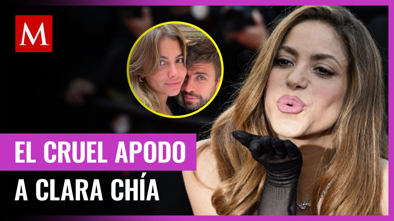 ¿Cómo la llama? Shakira habría puesto un cruel apodo a Clara Chía tras  engaño de Piqué