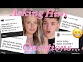 ASKING MY BOYFRIEND QUESTIONS YOU ALL WANTED ME TO ASK HIM!!😳❤️