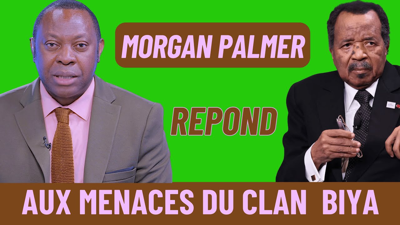 LE TYRAN BIYA MENACE. MORGAN  PALMER RIPOSTE.